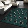 Nhl Repeat San Jose Sharks Area Rug For Christmas