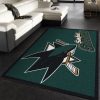 Nhl Spirit San Jose Sharks Area Rug Carpet