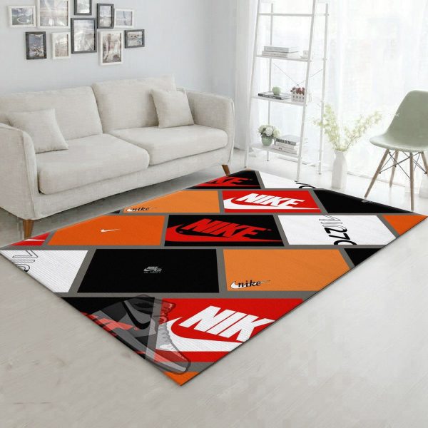 Nike Sneaker Box Area Rugs Living Room Rug Christmas Gift Us Decor