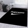 Nike Vs Supreme Fashion Brand Area Rug Bedroom Rug Christmas Gift Us Decor