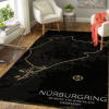 Nurburgring Germany Race Track Rug -Dnstyleteasearch 090321