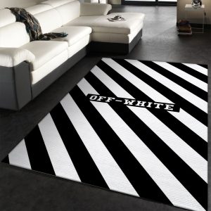 Off White Area Rug Fashion Brand Rug Floor Decor Home Decor