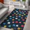 Pattern Print Virus Bacteria Inspired Rug