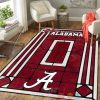 Personalized Alabama Crimson Tides Custom Area Rug