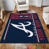 Personalized Atlanta Braves Wincraft Mlb Rug Carpet