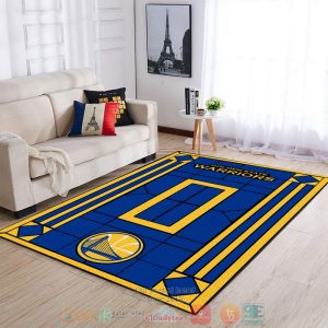 Personalized Golden State Warriors Custom Area Rug