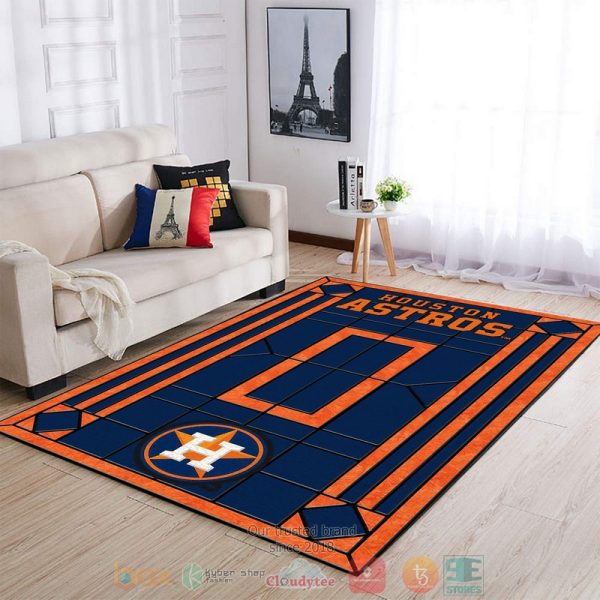 Personalized Houston Astros Custom Area Rug