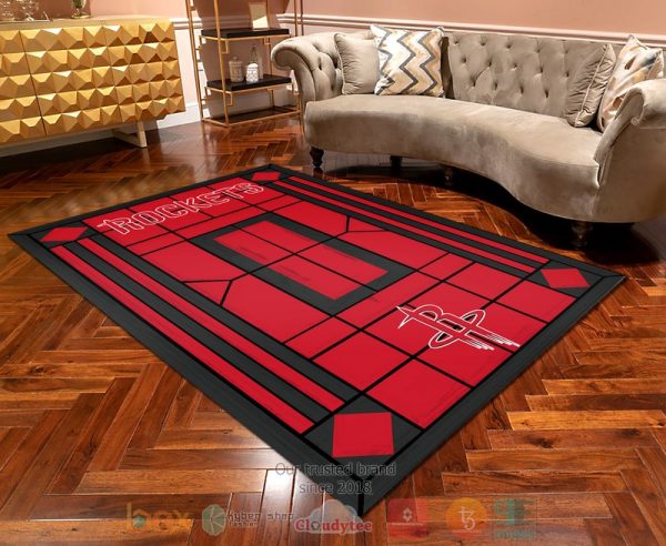 Personalized Houston Rockets Custom Area Rug