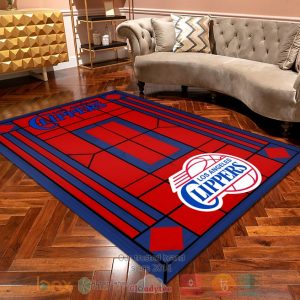 Personalized Los Angeles Clippers Custom Area Rug