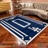 Personalized Los Angeles Dodgers Custom Area Rug