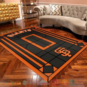 Personalized San Francisco Giants Custom Area Rug