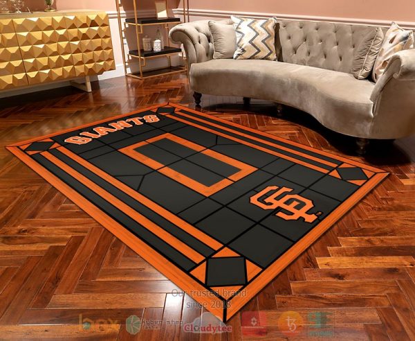 Personalized San Francisco Giants Custom Area Rug