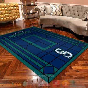 Personalized Seattle Mariners Custom Area Rug