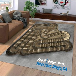 Petco Park Stadium San Diego Rug