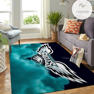 Philadelphia Eagles Area Rug Nfl Football Team Logo Carpet Living Room Rugs Floor Decor 1912241