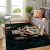 Philadelphia Eagles Skull Living Room Area Rug Rugs For Living Room