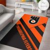 Philadelphia Flyers Area Rug Nhl Ice Hockey Team Logo Carpet Living Room Rugs Floor Decor 200225027