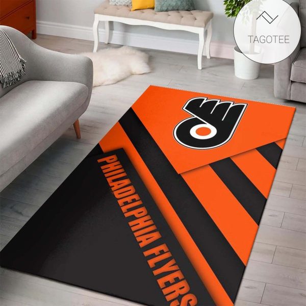 Philadelphia Flyers Area Rug Nhl Ice Hockey Team Logo Carpet Living Room Rugs Floor Decor 200225027