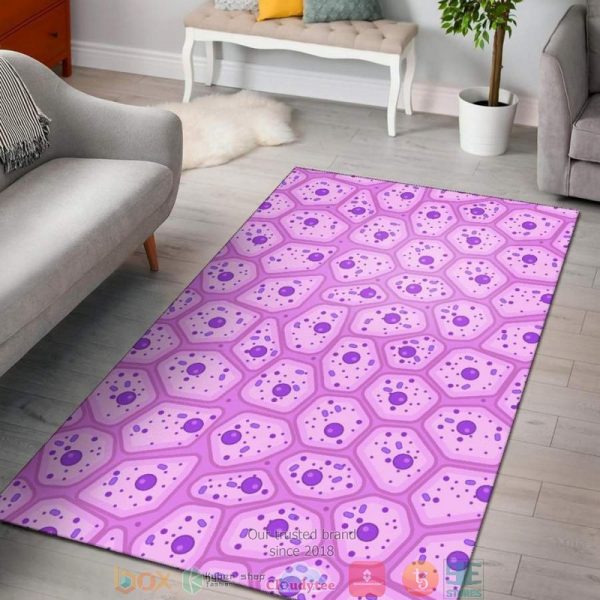 Pink Cell Rug Carpet