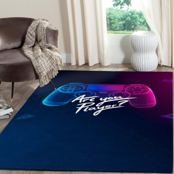 Playstation Area Rug Carpet / Gaming Floor Decor 0811