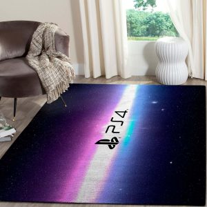 Playstation Play Game Area Rug Carpet - Gaming Home Decor 3