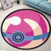 Pokemon Heal Ball Round Rug