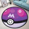 Pokemon Master Ball Round Rug