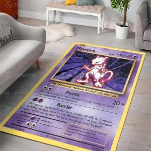 Pokémon Mewtwo Evolutions Rug