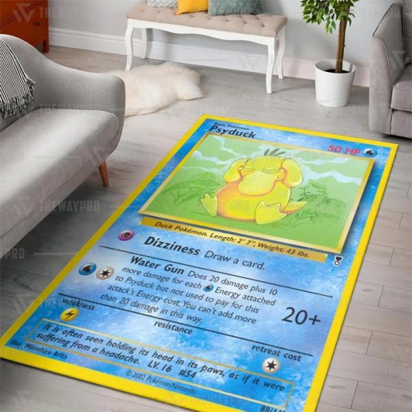 Pokemon Psyduck Rug