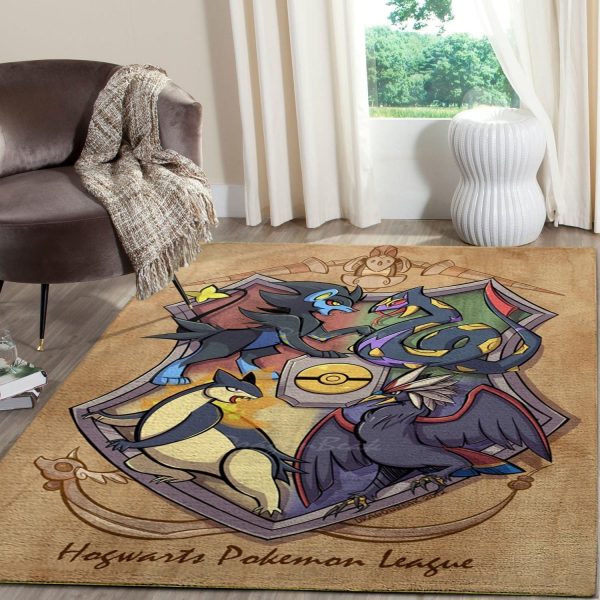 Pokemon Rug Carpet Mat All Over Print