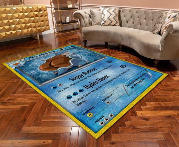 Pokemon Thicc Blastoise Rug