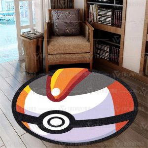 Pokemon Timer Ball Round Rug