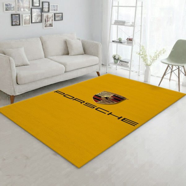 Porsche Logo Ver9 Area Rug For Christmas Bedroom Rug Christmas Gift Us Decor