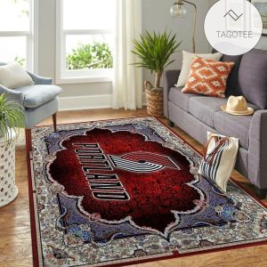 Portland Trail Blazers Area Rug Nba Basketball Team Logo Carpet Living Room Rugs Floor Decor 2003272