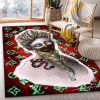 Princess Snake Rectangle Rug Living Room Rug Floor Decor Home Decor