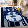 R2 D2 Area Rug Star Wars Badges Arts Rug Floor Decor Home Decor