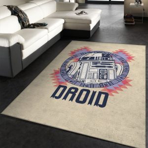 R2 D2 Star Wars Movie Rug Star Wars Arts Rug Floor Decor Home Decor