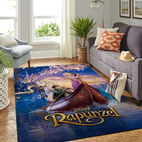 Rapunzel Disney Living Room Area Rug Carpet