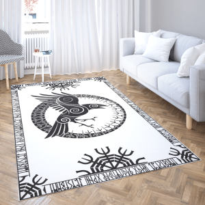 Raven And Rune – Viking Area Rug