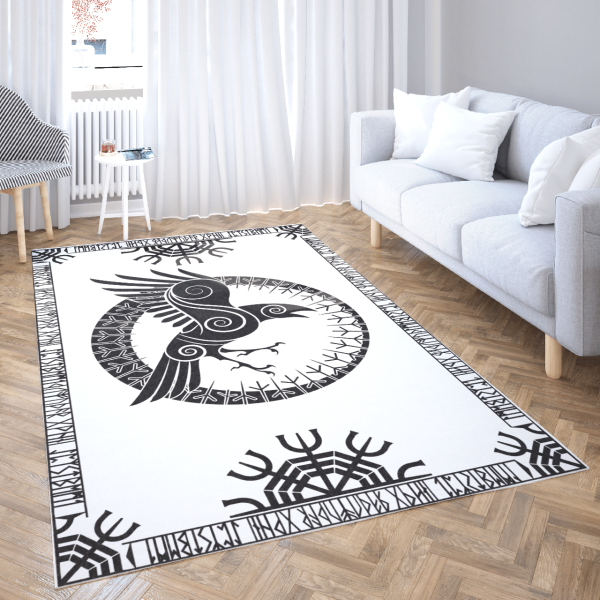 Raven And Rune – Viking Area Rug