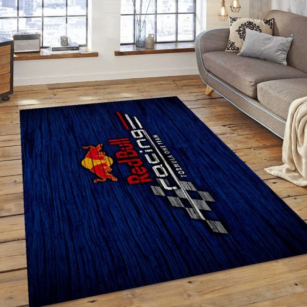 Red Bull Racing Formula One Team Blue Rug Carpet