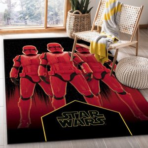 Red Rug Star Wars Arts Rug Floor Decor Home Decor