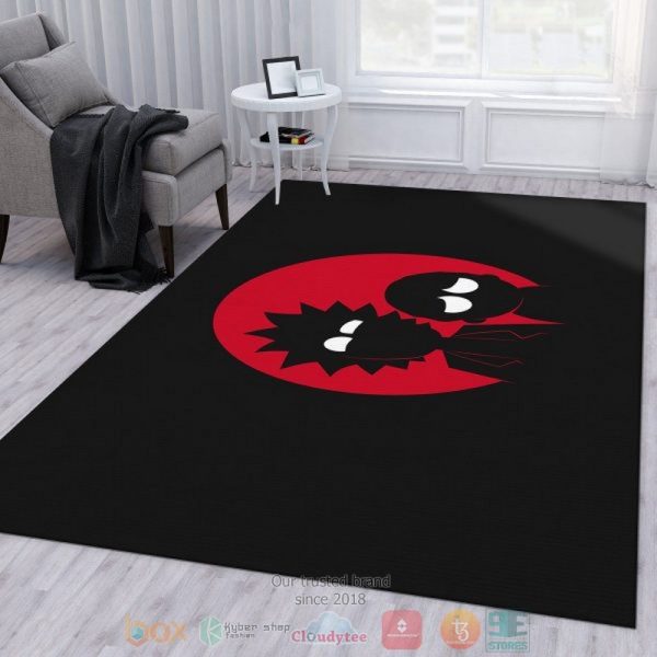 Rick And Morty Dark Rug