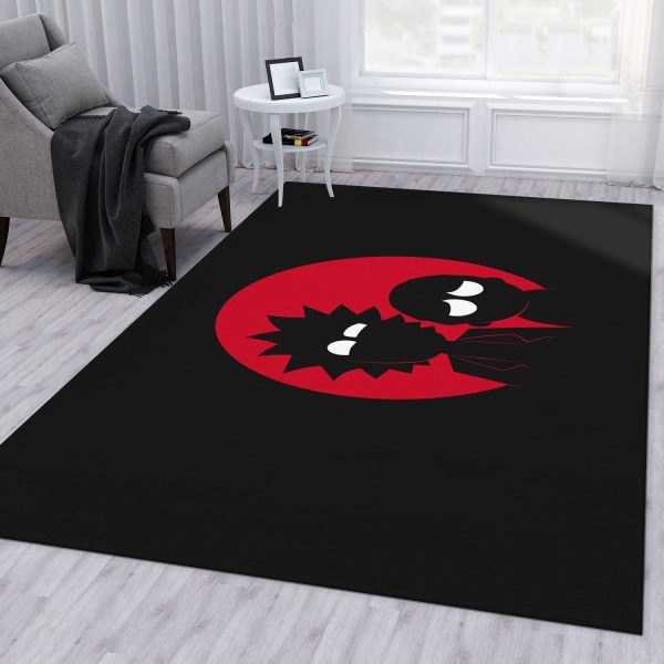 Rick And Morty Dark Rug Bedroom Rug Home Us Decor