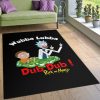 Rick And Morty Wubba Lubba Christmas Gift Rug Living Room Rug Floor Decor Home Decor