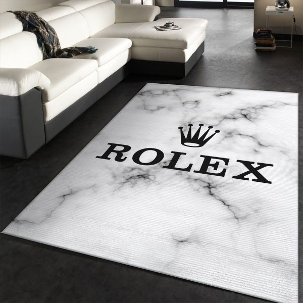 Rolex Rectangle Rug Fashion Brand Rug Floor Decor Home Decor