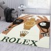 Rolex V4 Area Rug For Christmas Living Room Rug Floor Decor Home Decor