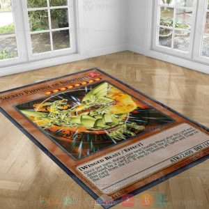 Sacred Phoenix Of Nephthys Rectangle Rug