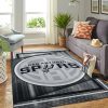 San Antonio Spurs Nba Team Logo Style Nice Gift Home Decor Rectangle Area Rug