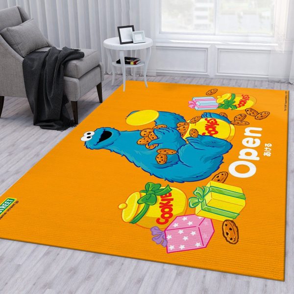 Sesame Street Learn Japanese Area Rug For Christmas Bedroom Rug Christmas Gift Us Decor